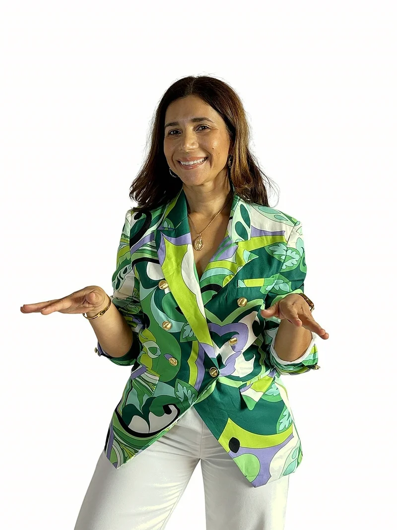 Blazer Estampado — foto 1