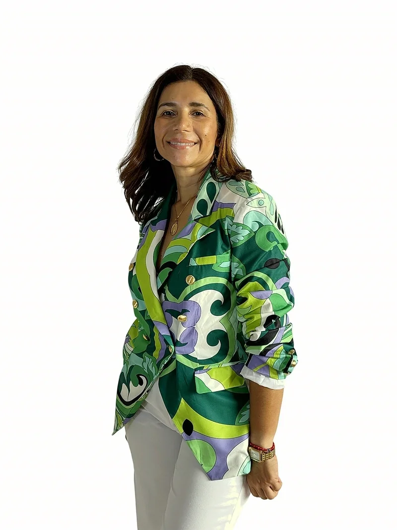 Blazer Estampado — foto 2