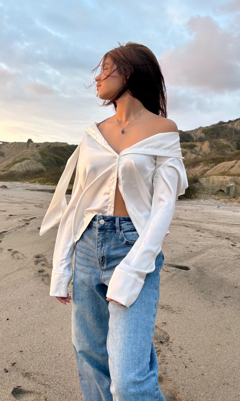 Blusa Lazo Manga Larga — foto 2