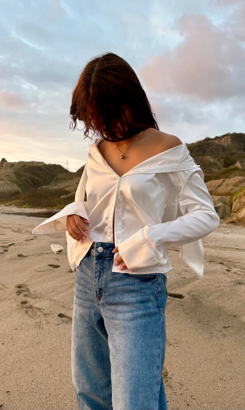 Blusa Lazo Manga Larga — foto 3