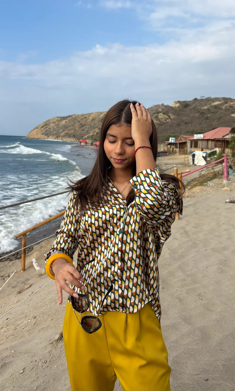 Camisa Estampado Retro — foto 2
