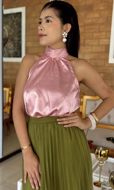 Blusa Halter