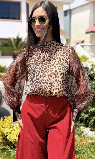 Blusa Organza