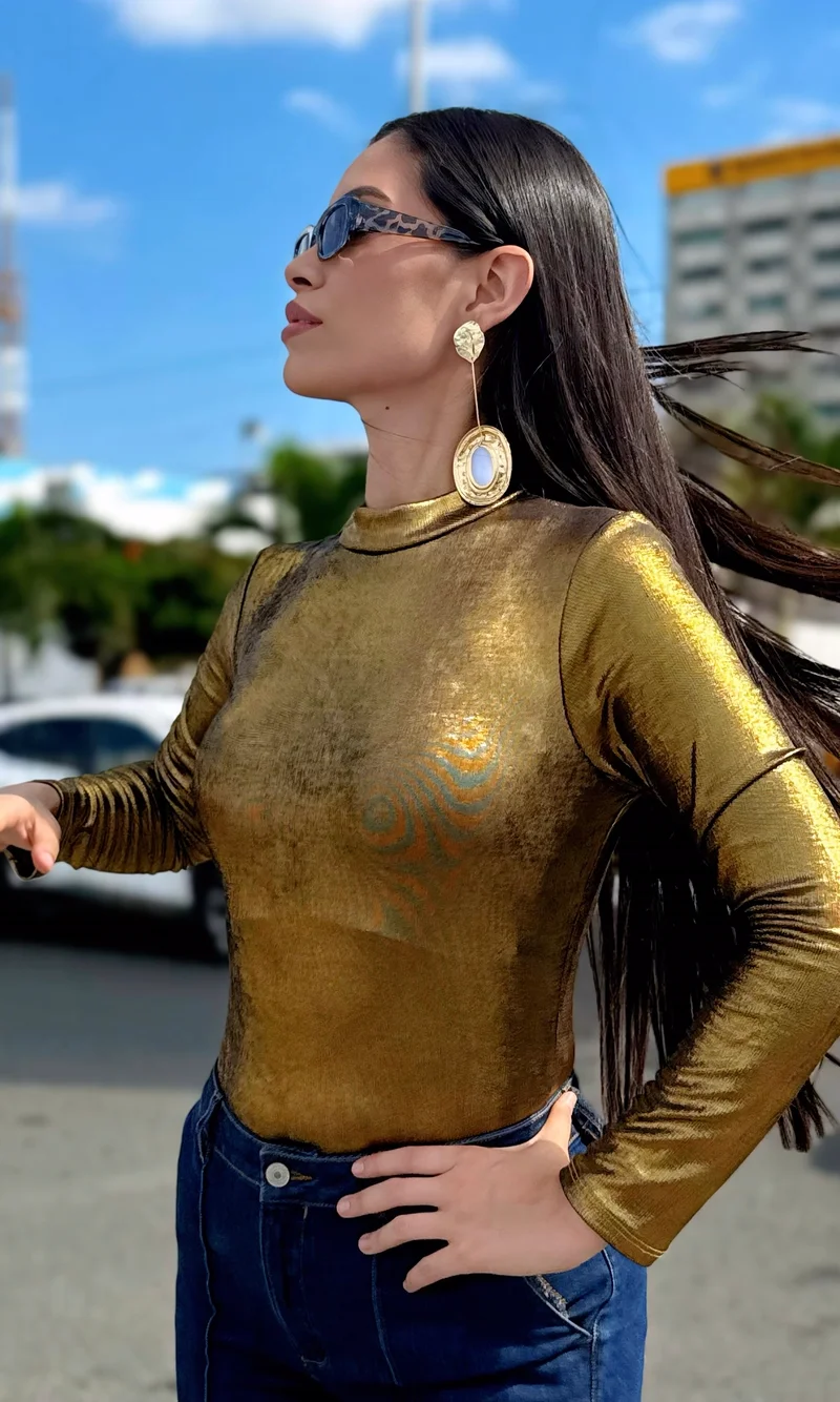 Blusa Metalizada — foto 2