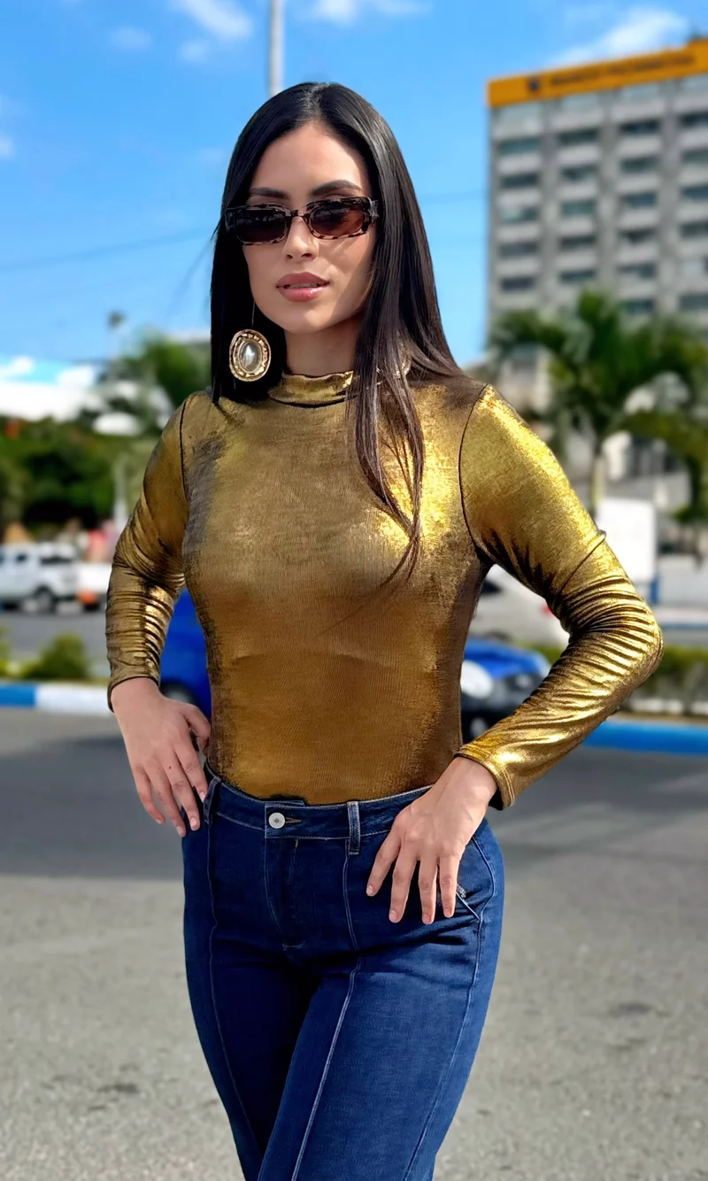 Blusa Metalizada — foto 3