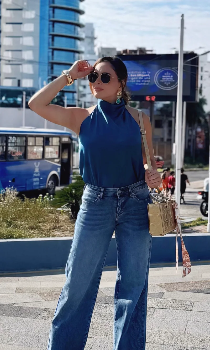 Blusa Satén Lazo — foto 4