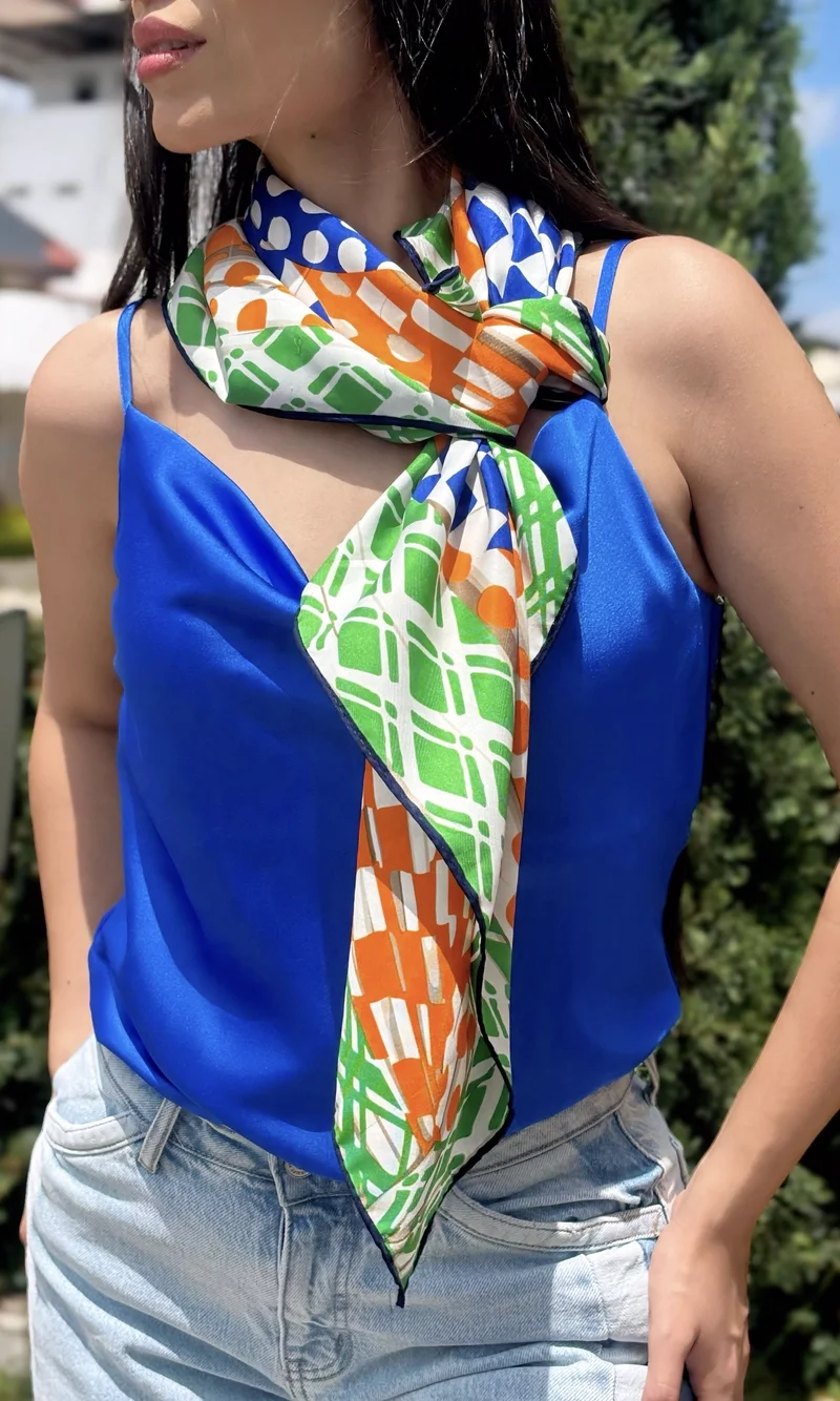 Blusa Satinada Tirantes — foto 2