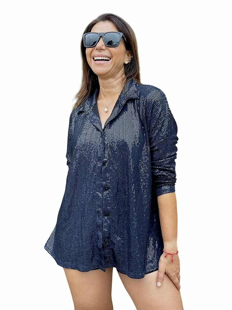 Camisa Lentejuelas — foto 2