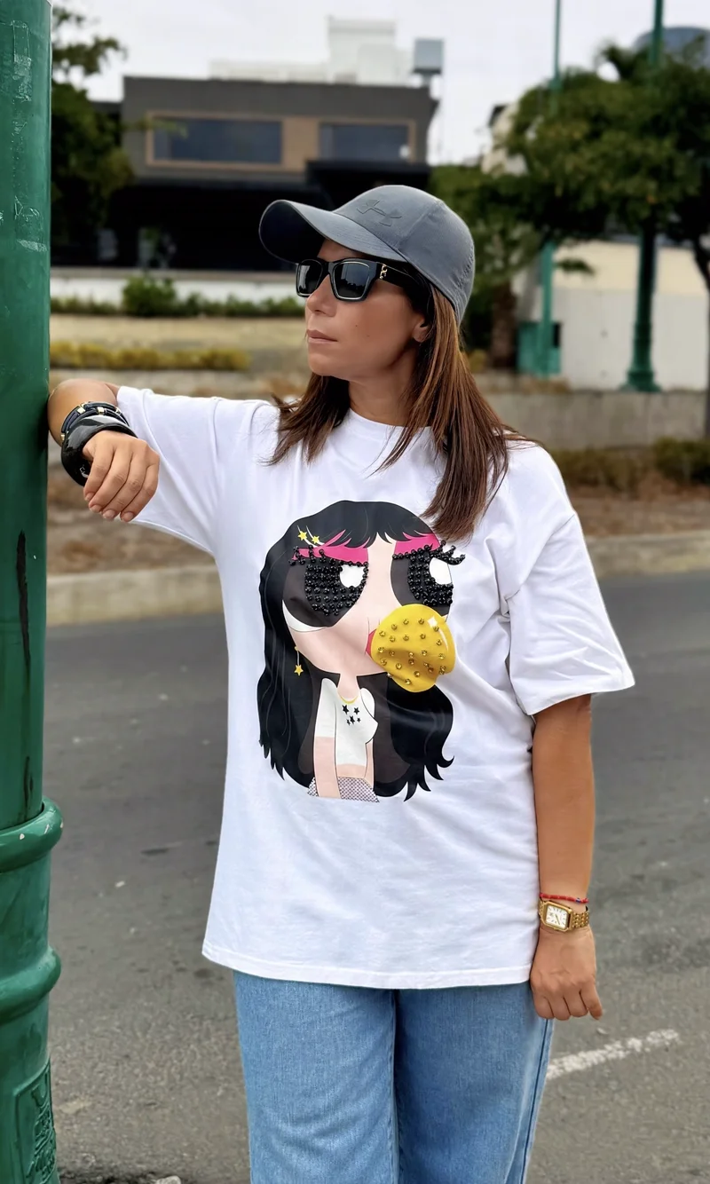 Camiseta Estampada Oversize — foto 2