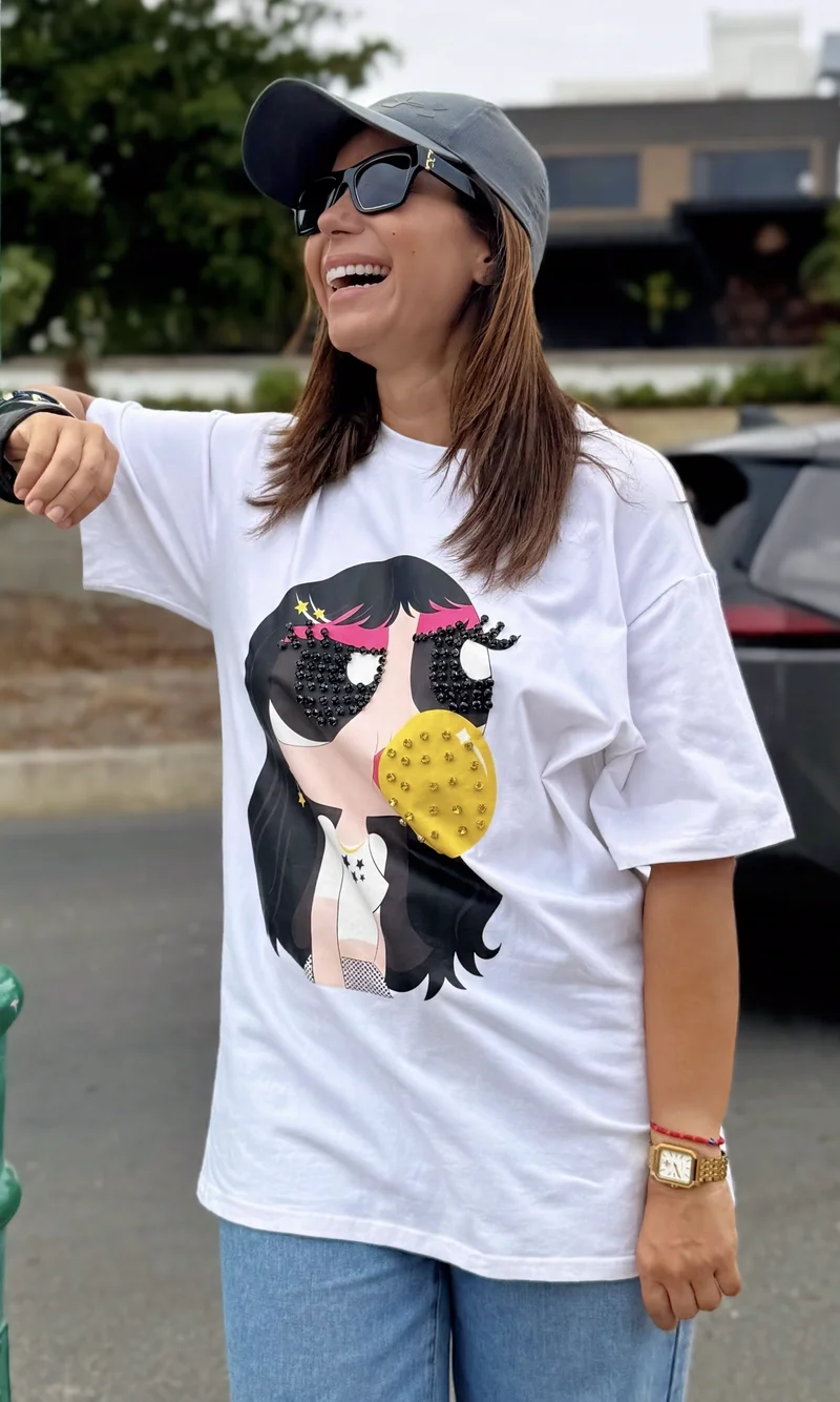 Camiseta Estampada Oversize — foto 3