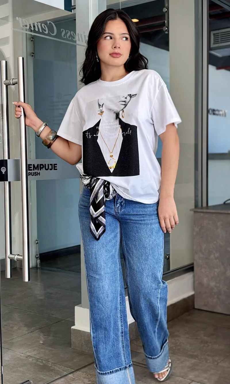 Camiseta Estampado Arte — foto 3