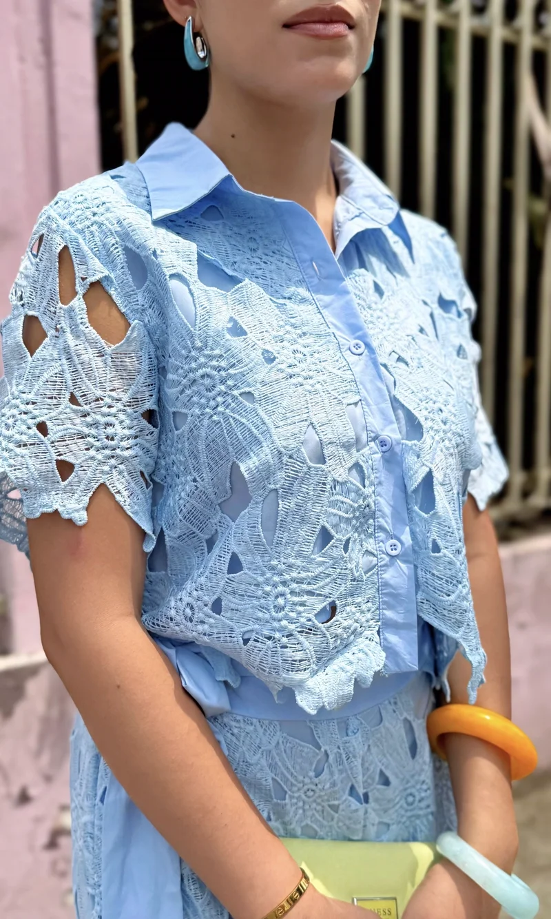 Conjunto Encaje Calado — foto 2