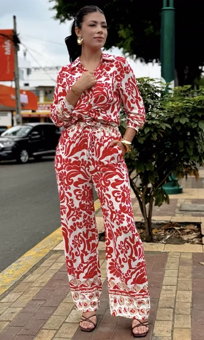 Conjunto Estampado Barroco