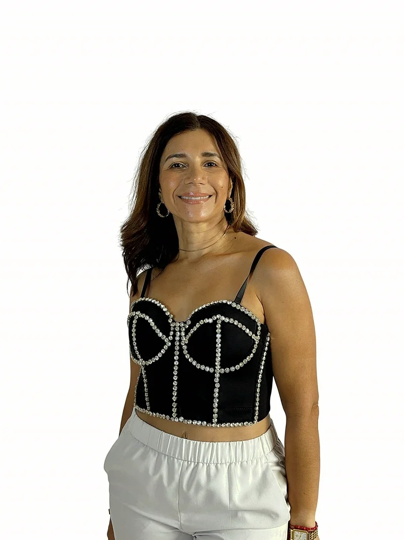 Corsé Tirantes Perlas — foto 2