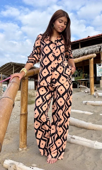 Conjunto Estampado Rombos