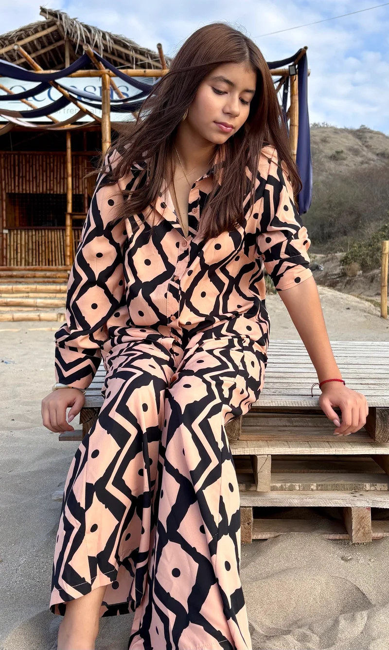 Conjunto Estampado Rombos — foto 2