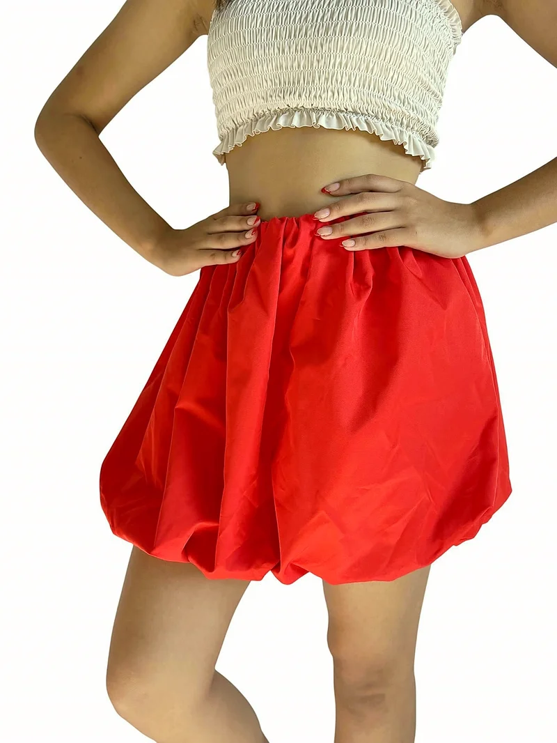 Falda Globo Roja — foto 1