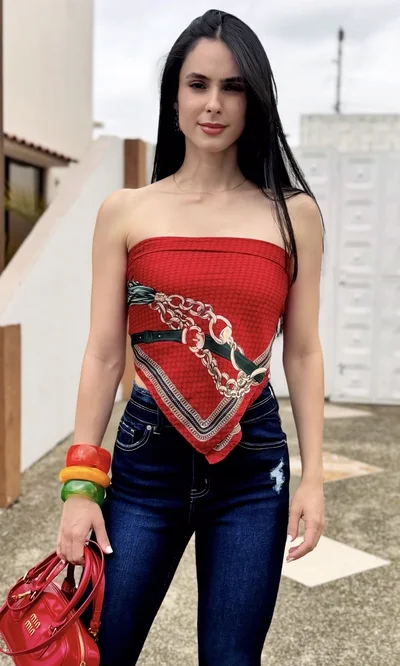 Pañoleta Estampada