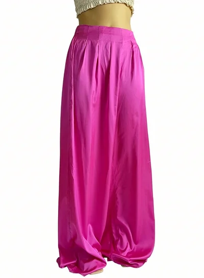 Pantalón Amplio Fucsia