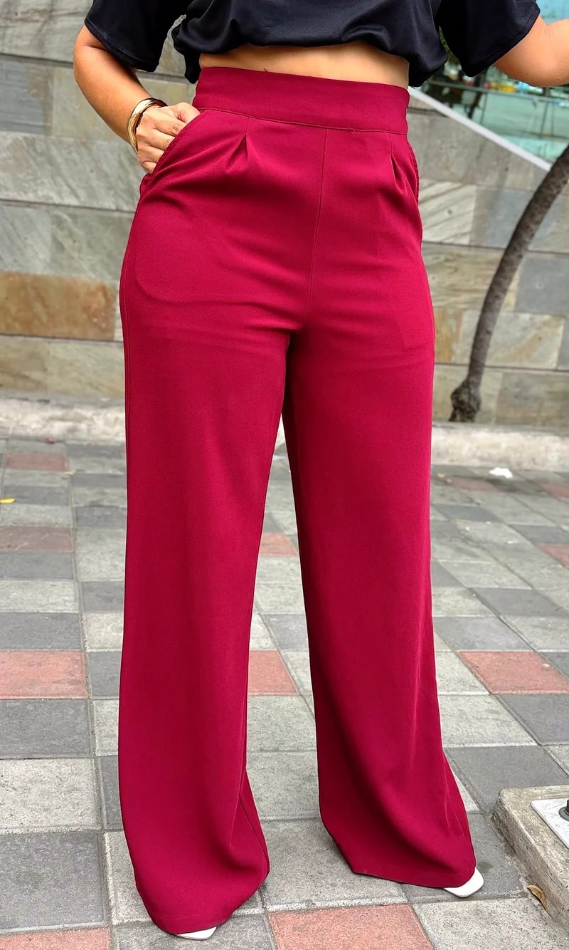 Pantalón Palazzo Fluido — foto 2