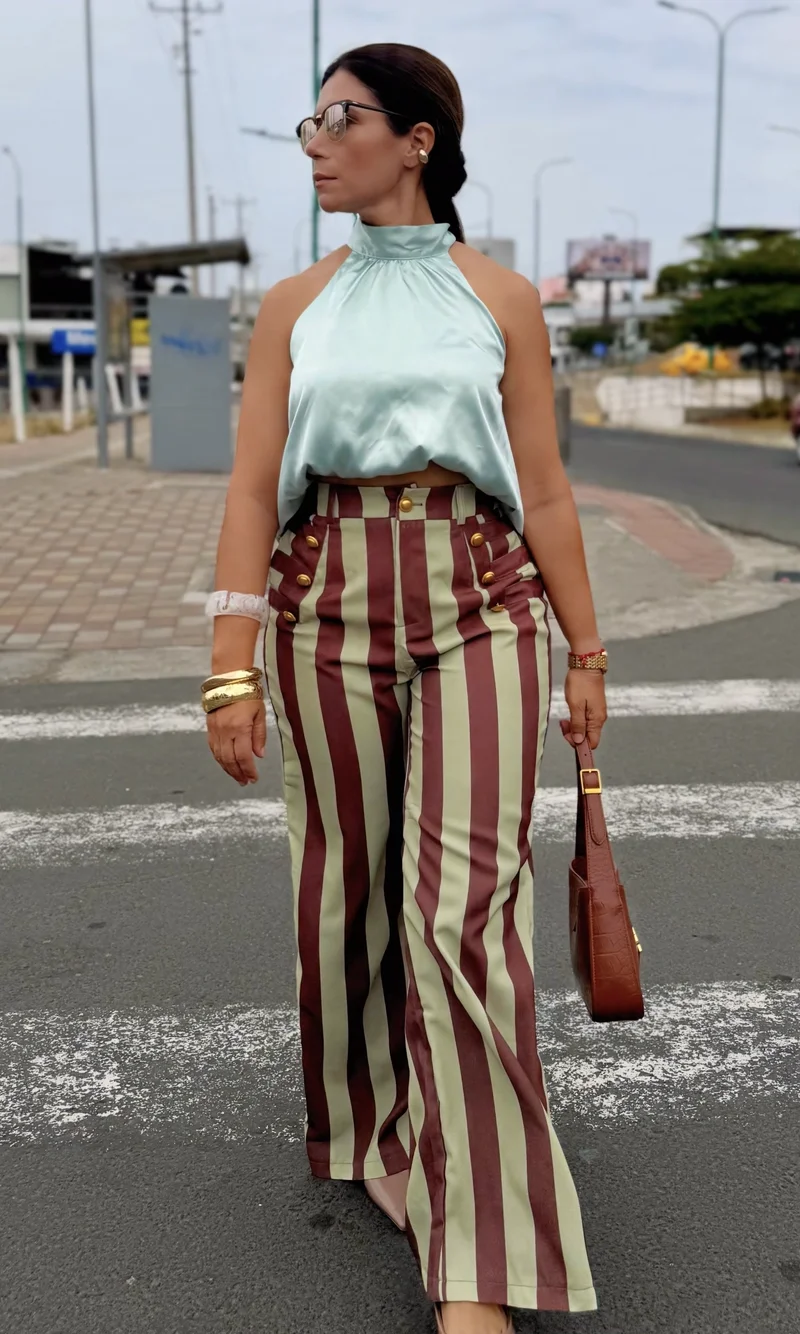 Pantalón Rayas Verticales — foto 1
