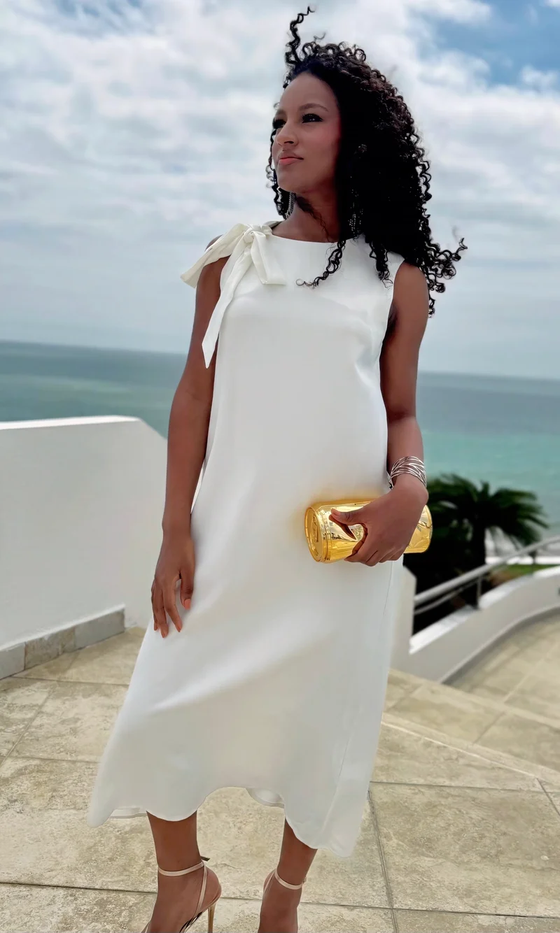 Vestido Midi Lazo — foto 1