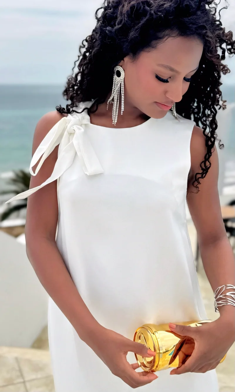 Vestido Midi Lazo — foto 3