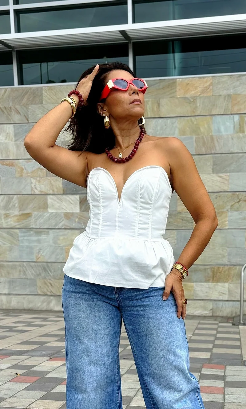 Top Corsé Strapless — foto 2