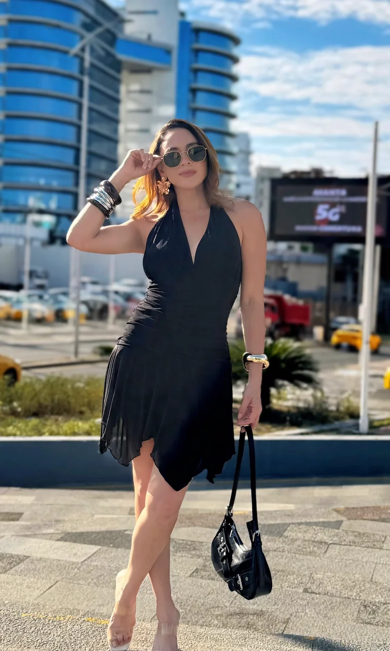 Vestido Mini Halter — foto 3
