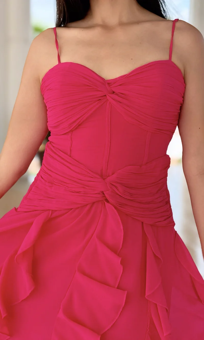 Vestido Gala Volantes — foto 3