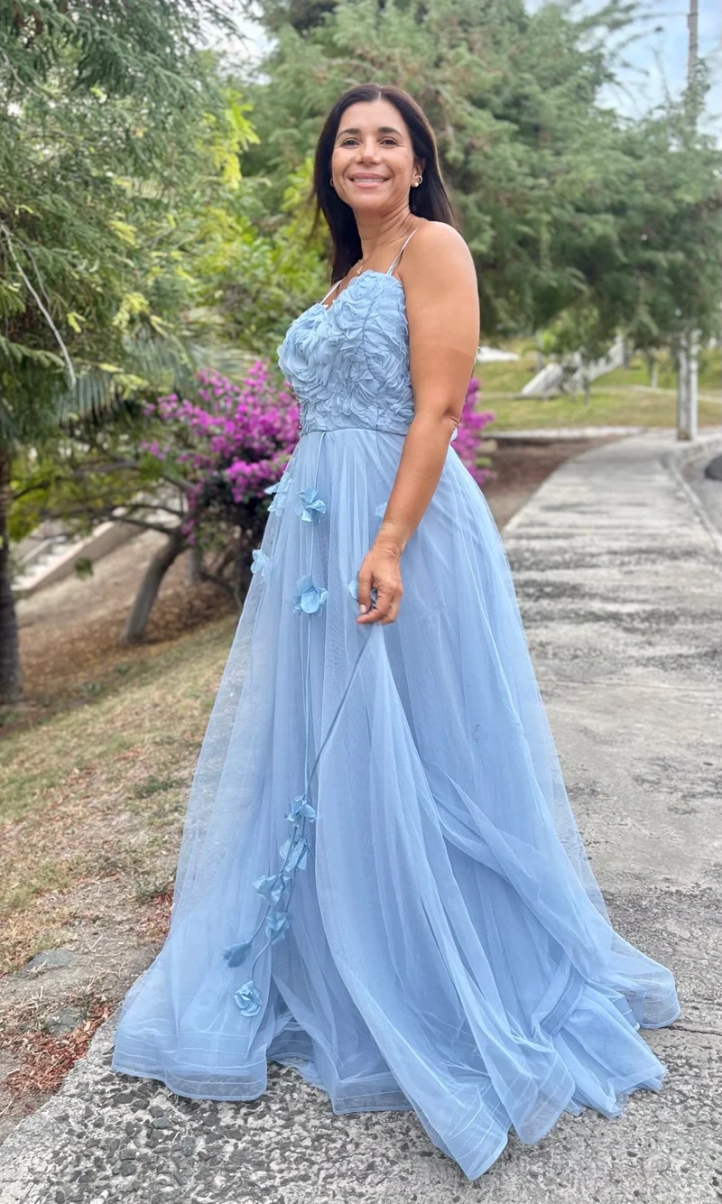 Vestido Largo Floral Estampado — foto 3