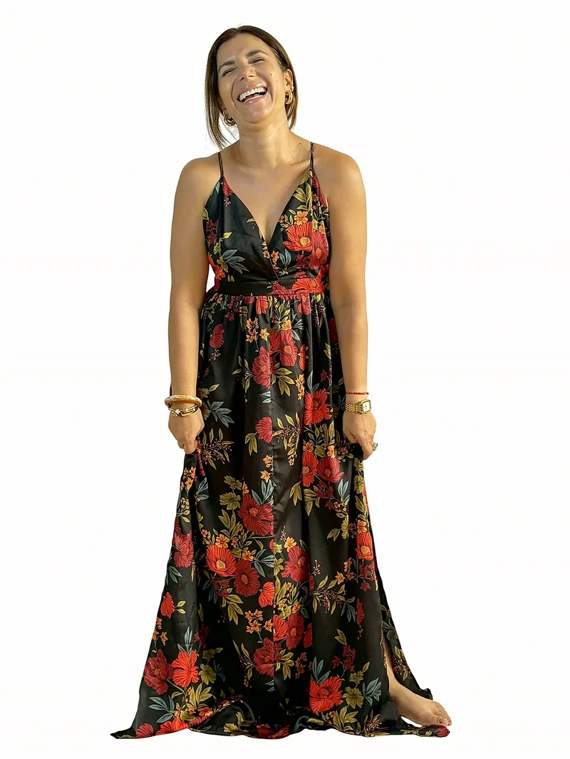 Vestido Largo Floral — foto 2