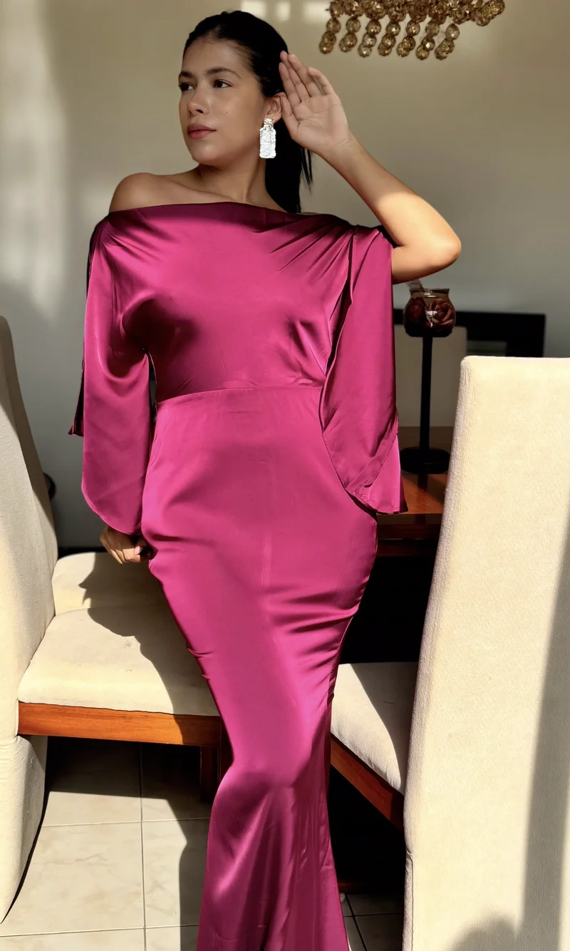 Vestido Largo Kimono — foto 1