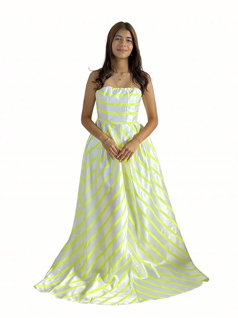 Vestido Largo Rayas — foto 1