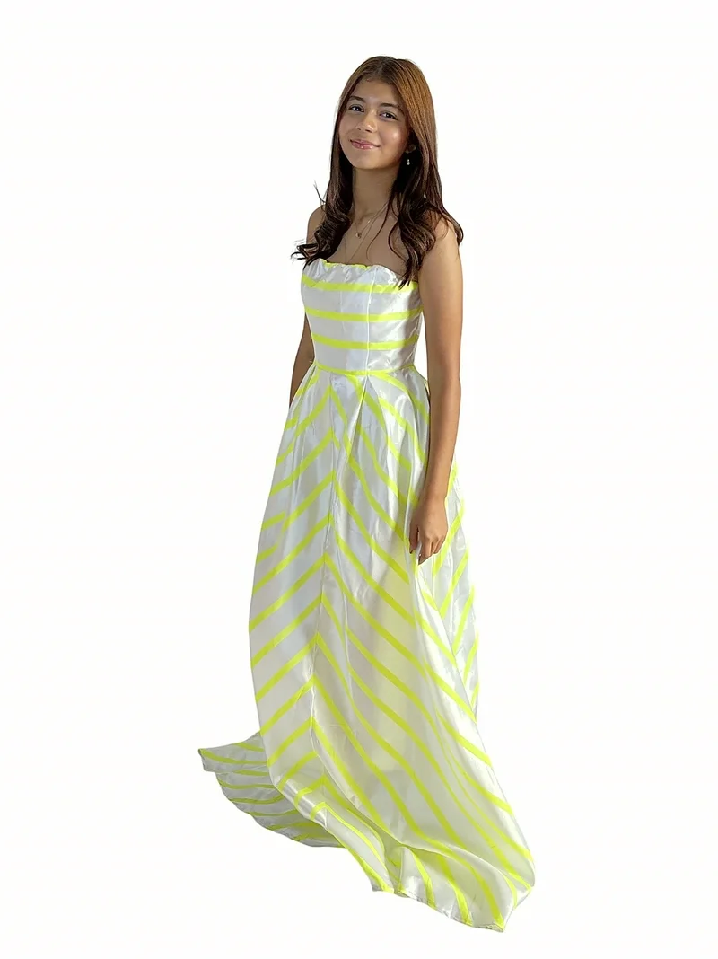 Vestido Largo Rayas — foto 2