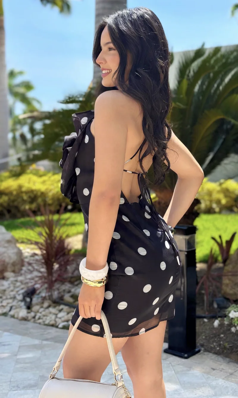 Vestido Corto Lunares — foto 2