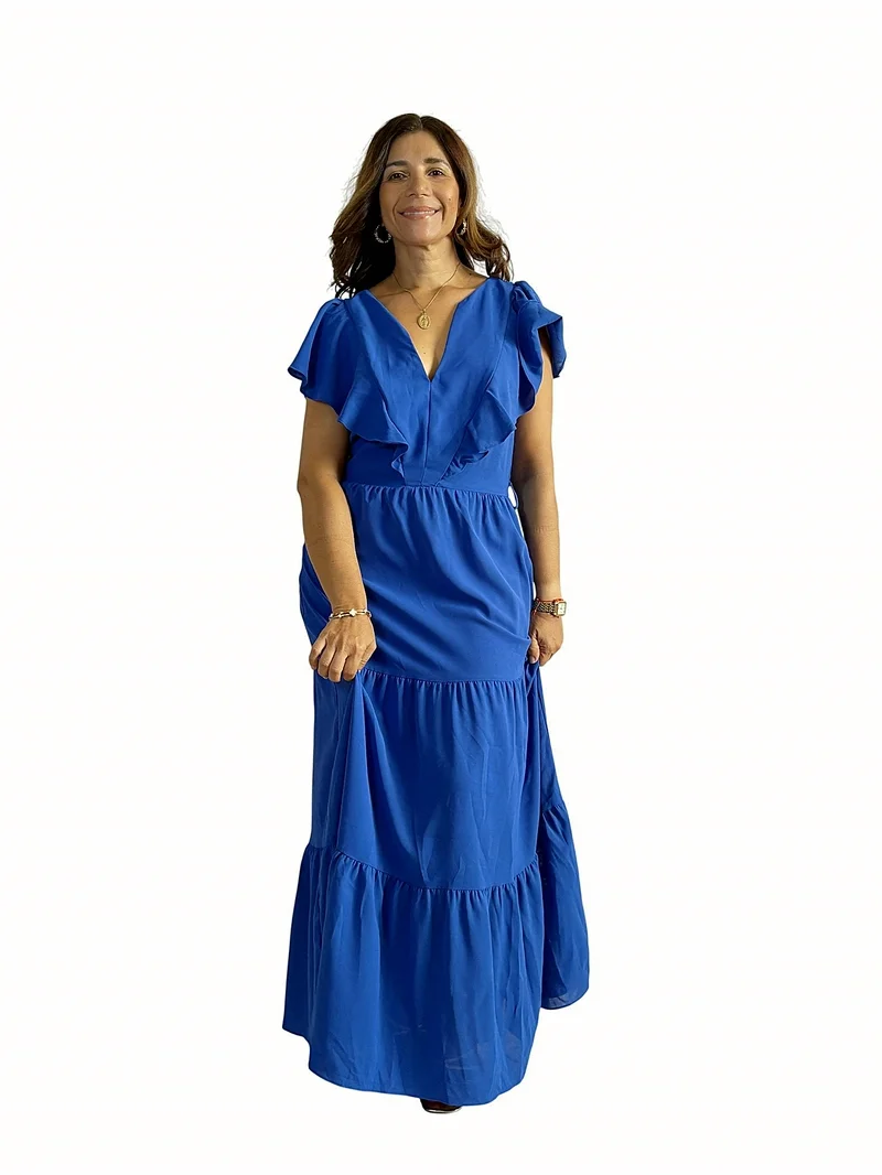 Vestido Manga Volante — foto 1