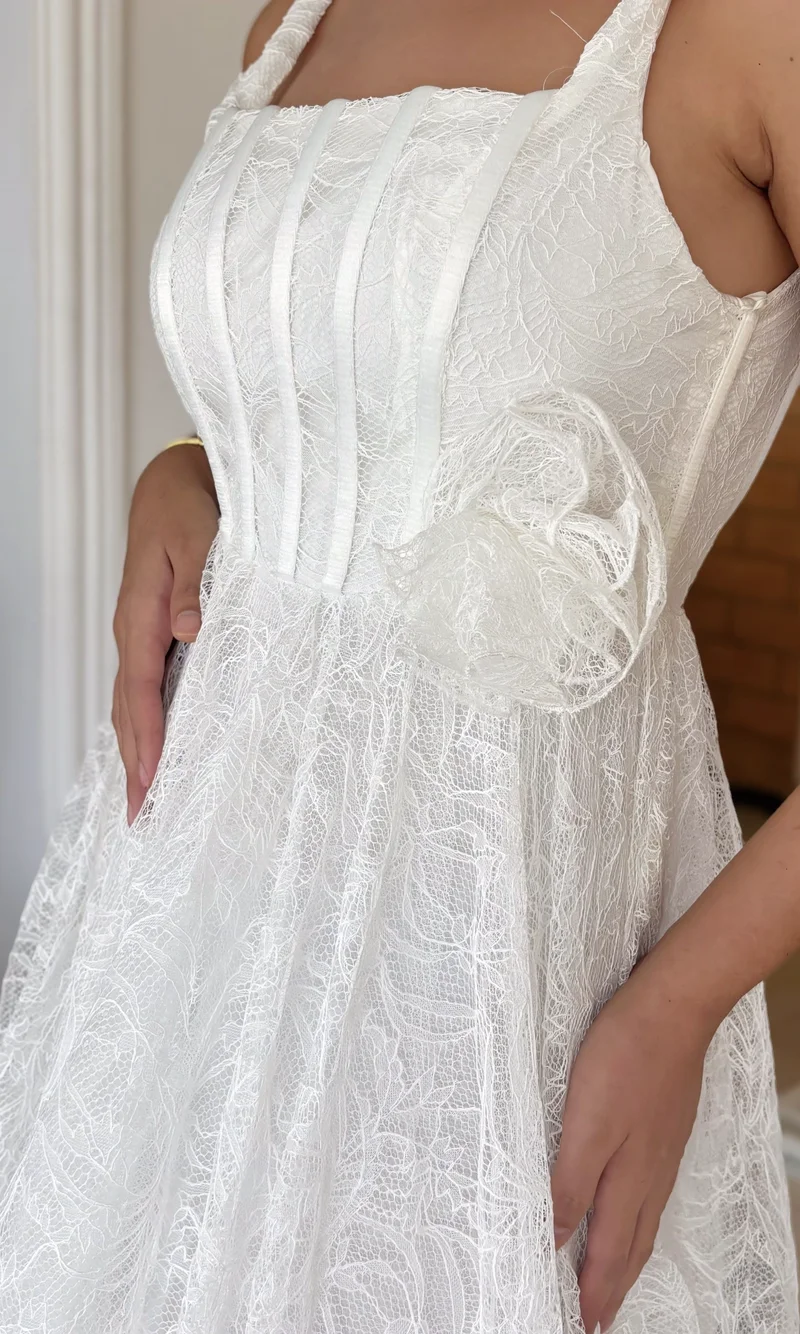 Vestido Midi Encaje — foto 3