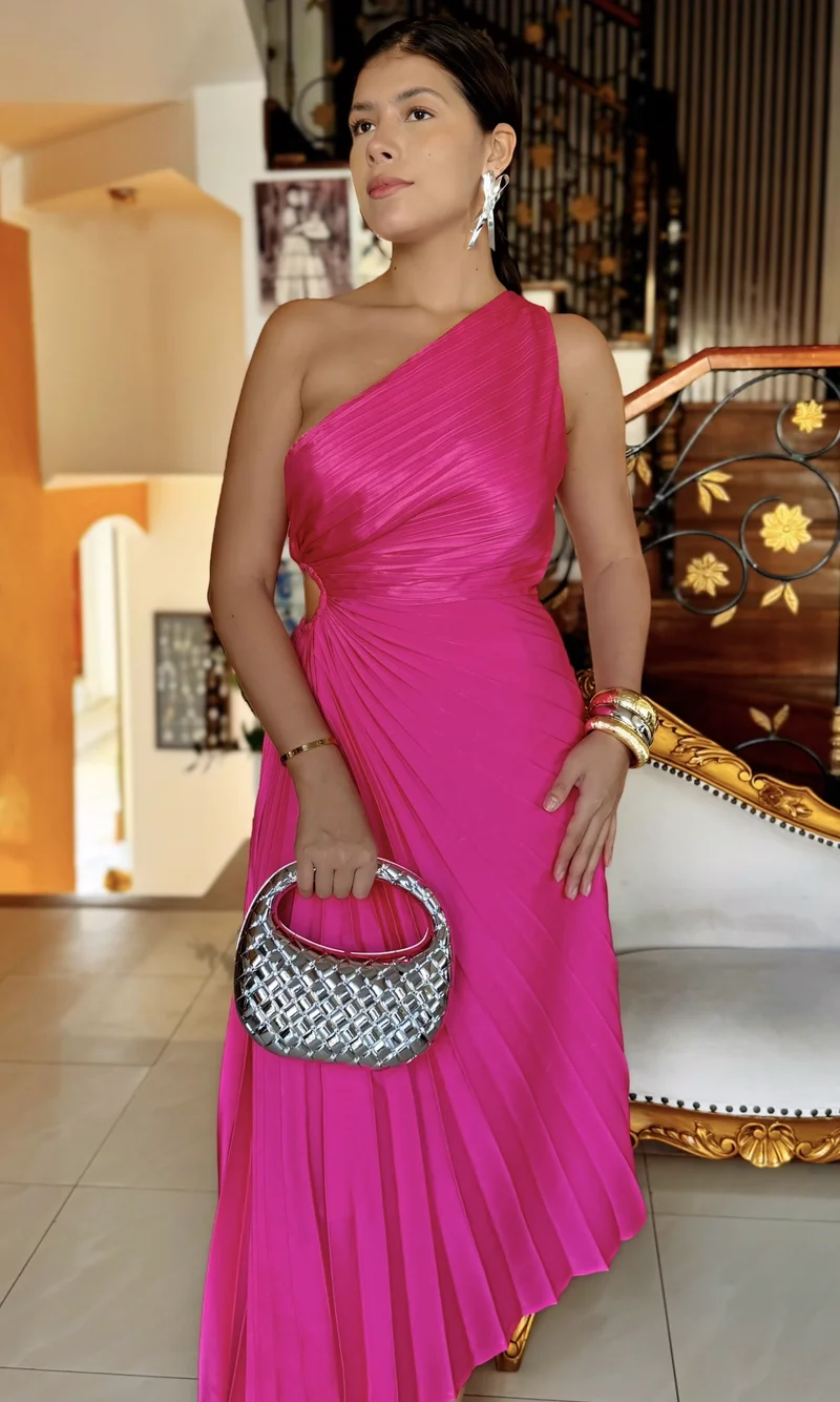 Vestido Midi Plisado — foto 3