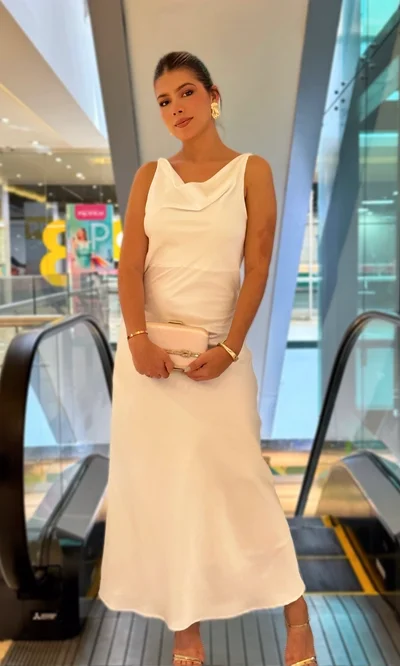 Vestido Cowl